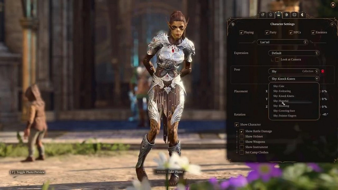 《柏德之門3》拍照模式影片 擺出各種吸睛姿勢 《柏德之門3》拍照模式影片 擺出各種吸睛姿勢