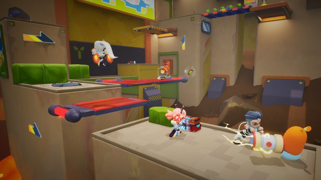 闖關型派對遊戲《異星狂奔》Steam頁面 年內發售