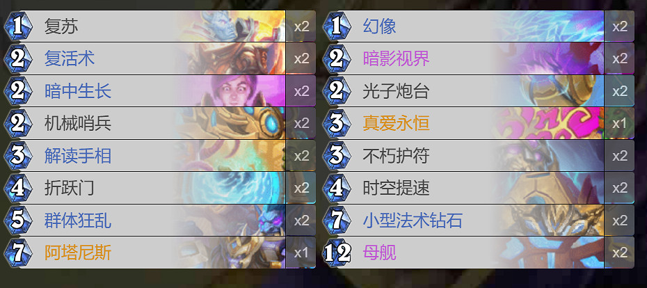 爐石戰記星際英雄傳新增成就卡組攻略