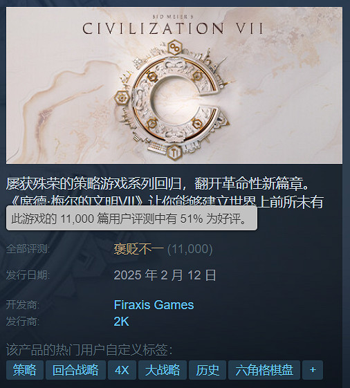 2月12日發售！策略類大作《文明7》Switch版 試玩影像