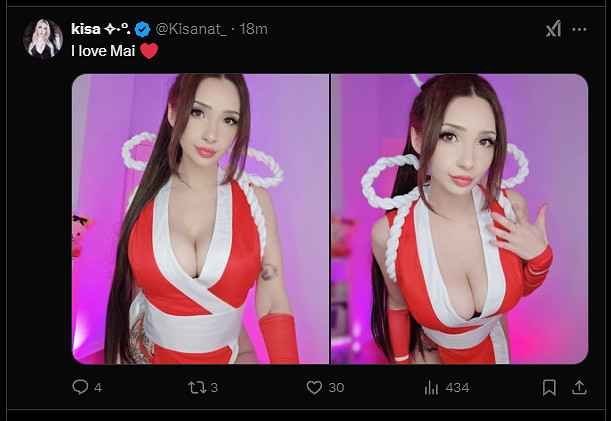 卡普空很懂！號召分享不知火舞二創 評論區紳士聚集