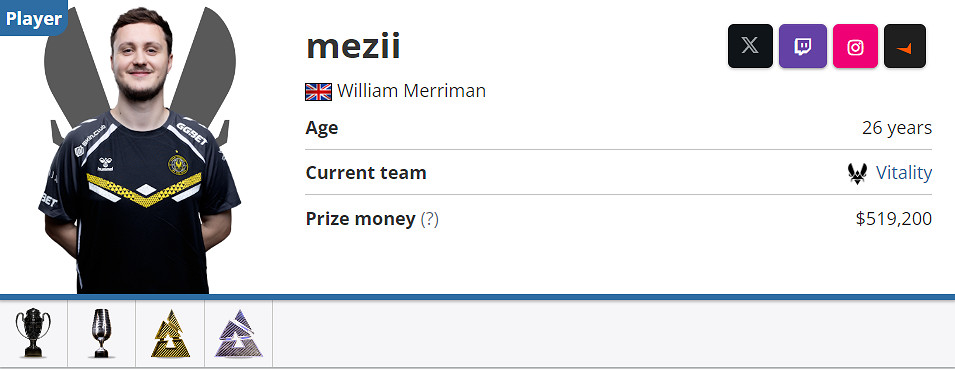 《CSGO》小蜜蜂戰隊Vi tality隊員介紹