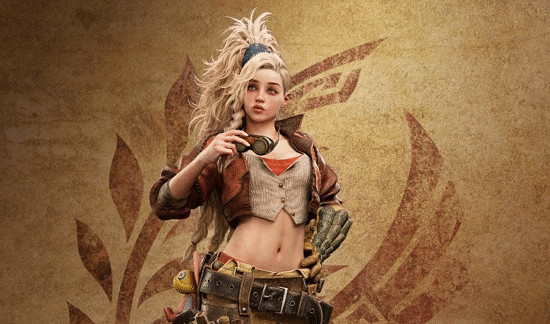 玩家沉迷《魔物獵人:荒野》傑瑪美貌:性感辣妹鐵匠! 玩家沉迷《魔物獵人:荒野》傑瑪美貌:性感辣妹鐵匠!