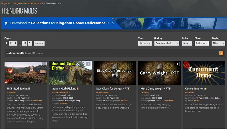 天國拯救2低畫質mod拯救玩家電腦 超7萬人受夠採藥動畫