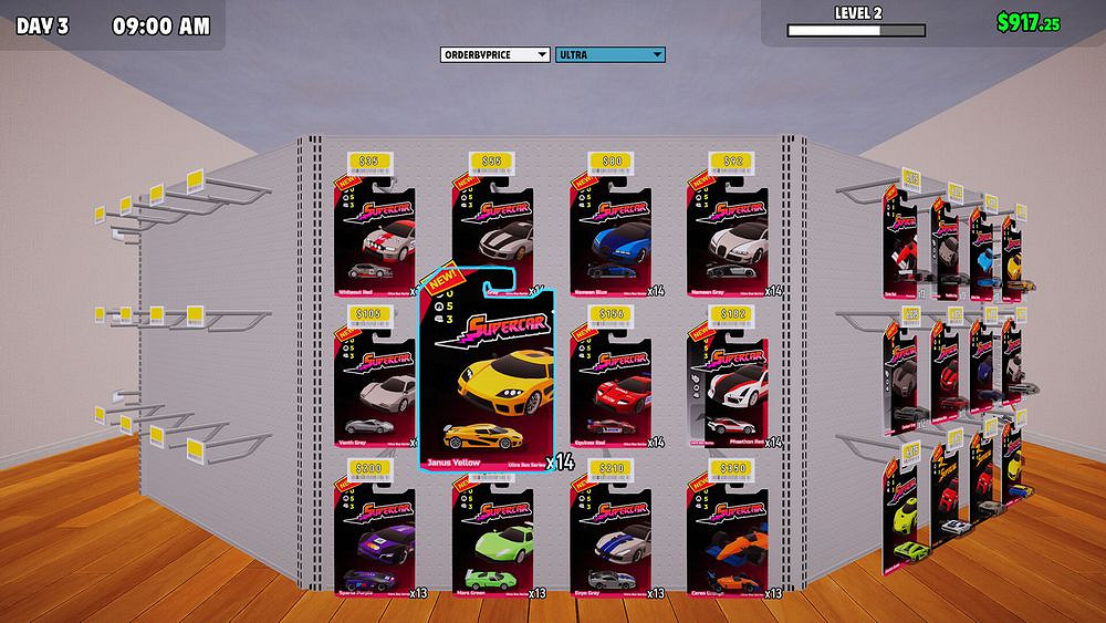 《模擬收藏小汽車》展開體驗:打造屬於自己的車商店 《模擬收藏小汽車》展開體驗:打造屬於自己的車商店