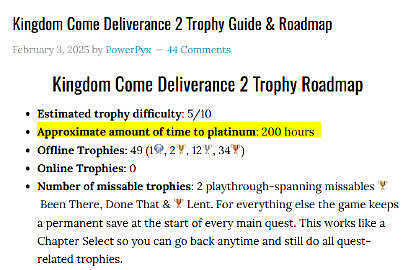 《天國降臨: 救贖2》白金後官方提醒玩家記得出門走走 《天國降臨: 救贖2》白金後官方提醒玩家記得出門走走