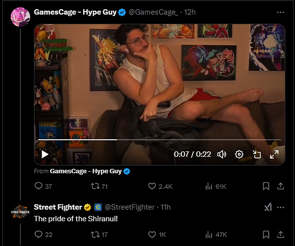 卡普空很懂！號召分享不知火舞二創 評論區紳士聚集