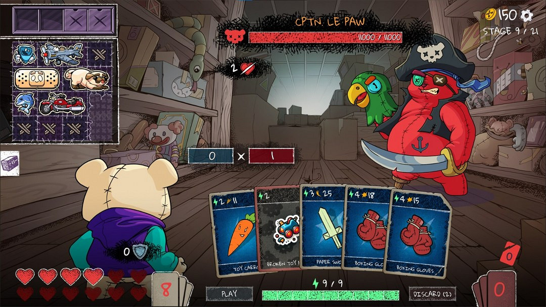 Roguelike卡牌構築遊戲《Bearly Brave》Steam頁面 年內發售 Roguelike卡牌構築遊戲《Bearly Brave》Steam頁面 年內發售