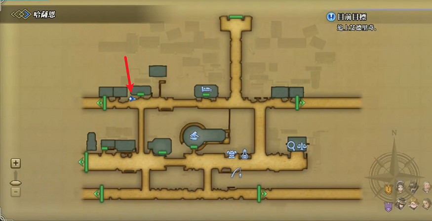 《百英雄傳》路人陀螺戰位置