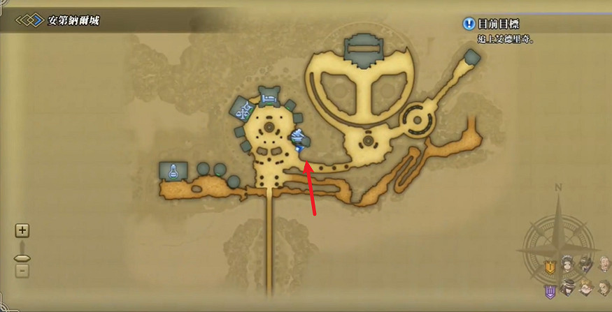 《百英雄傳》路人陀螺戰位置