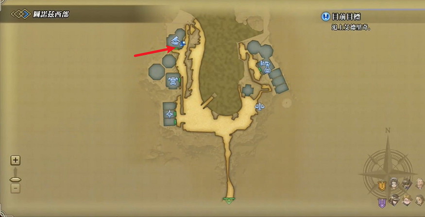 《百英雄傳》路人陀螺戰位置