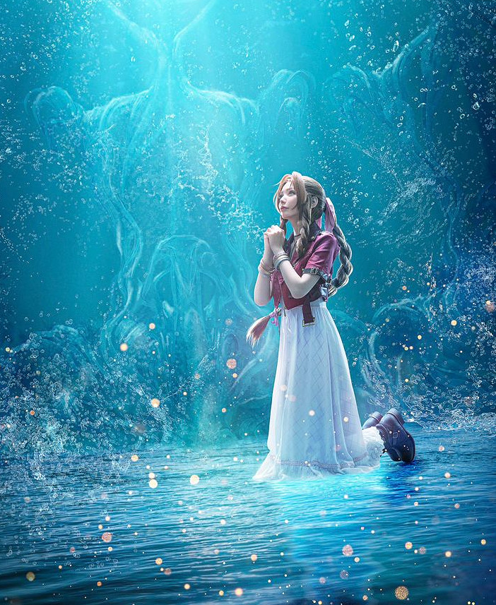 還原度拉滿！博主曬出《最終幻想7》愛麗絲絕美COS照