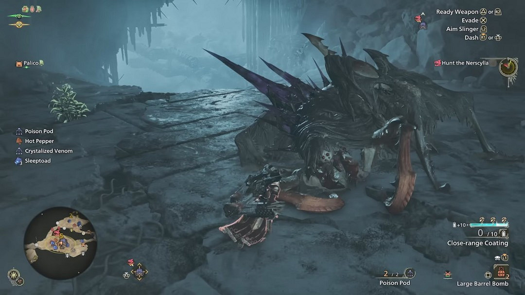 《魔物獵人:荒野》狩獵“影蜘蛛”實機展示 2.28發售 《魔物獵人:荒野》狩獵“影蜘蛛”實機展示 2.28發售