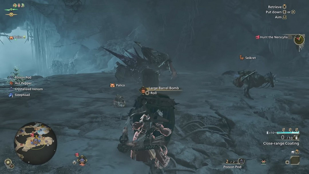 《魔物獵人:荒野》狩獵“影蜘蛛”實機展示 2.28發售 《魔物獵人:荒野》狩獵“影蜘蛛”實機展示 2.28發售