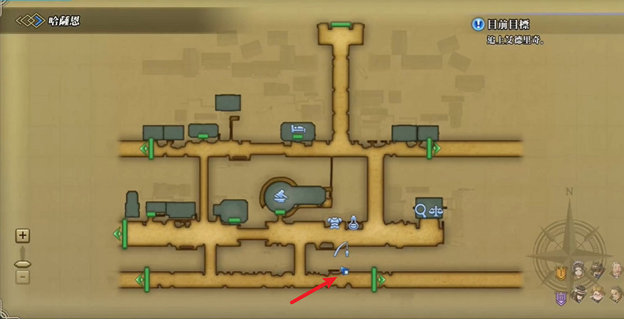 《百英雄傳》路人陀螺戰位置