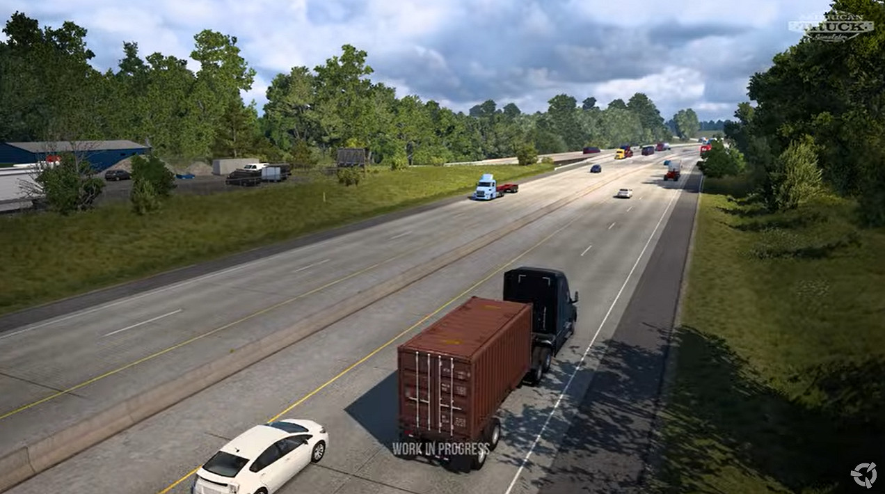 《美國卡車模擬》新伊利諾伊州DLC將推出!預告片公布