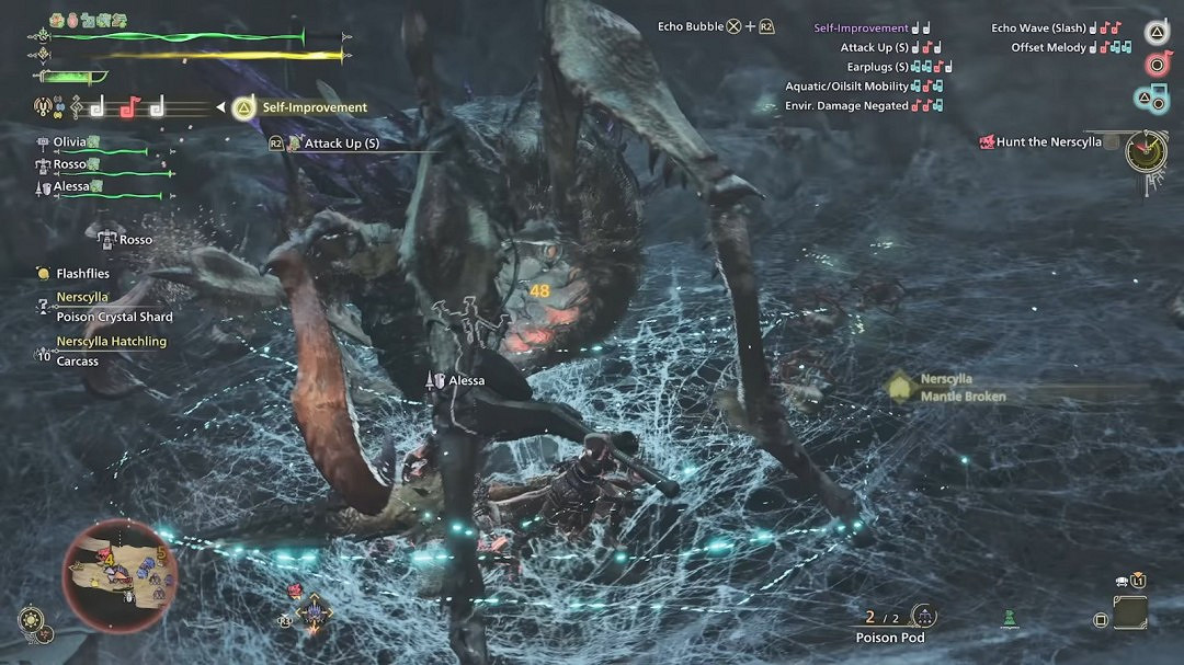 《魔物獵人:荒野》狩獵“影蜘蛛”實機展示 2.28發售 《魔物獵人:荒野》狩獵“影蜘蛛”實機展示 2.28發售