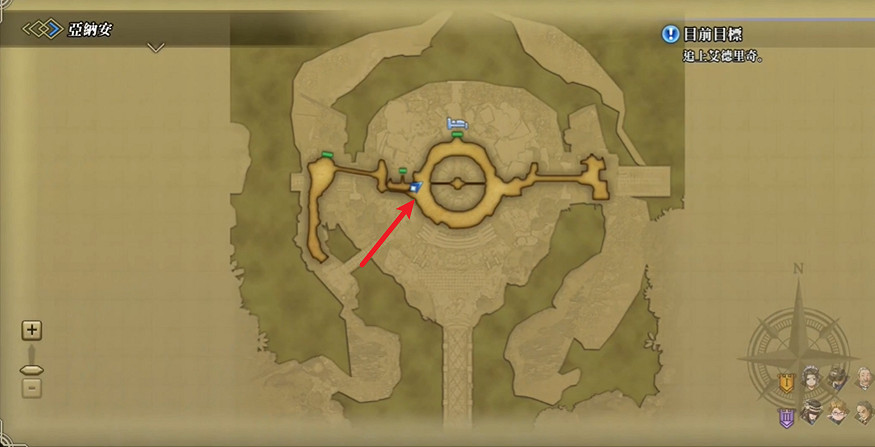 《百英雄傳》路人陀螺戰位置