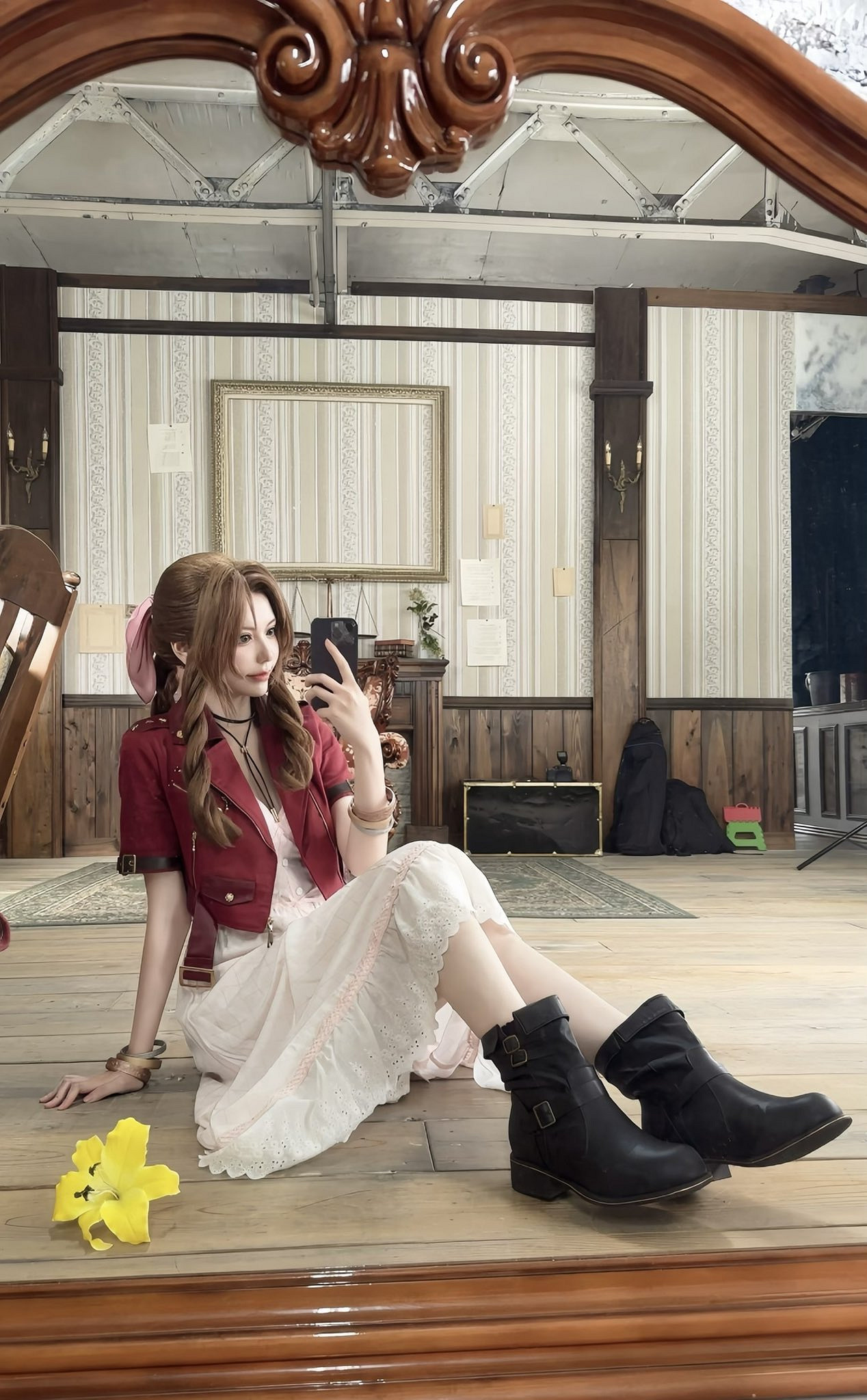 還原度拉滿！博主曬出《最終幻想7》愛麗絲絕美COS照