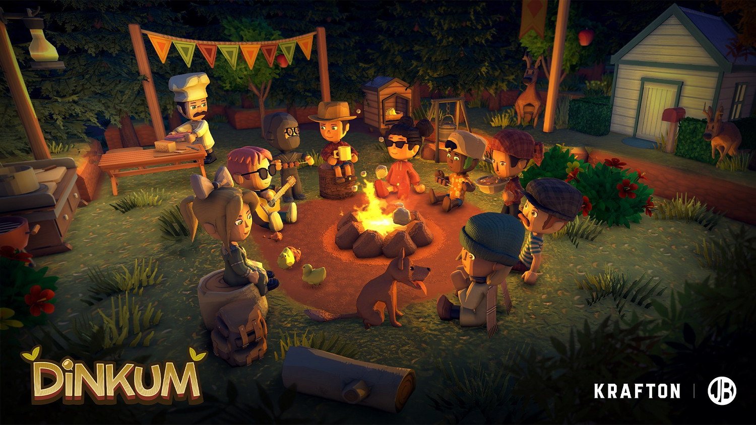 KRAFTON獲得《Dinkum》全球發行權 支援語言達14種 KRAFTON獲得《Dinkum》全球發行權 支援語言達14種