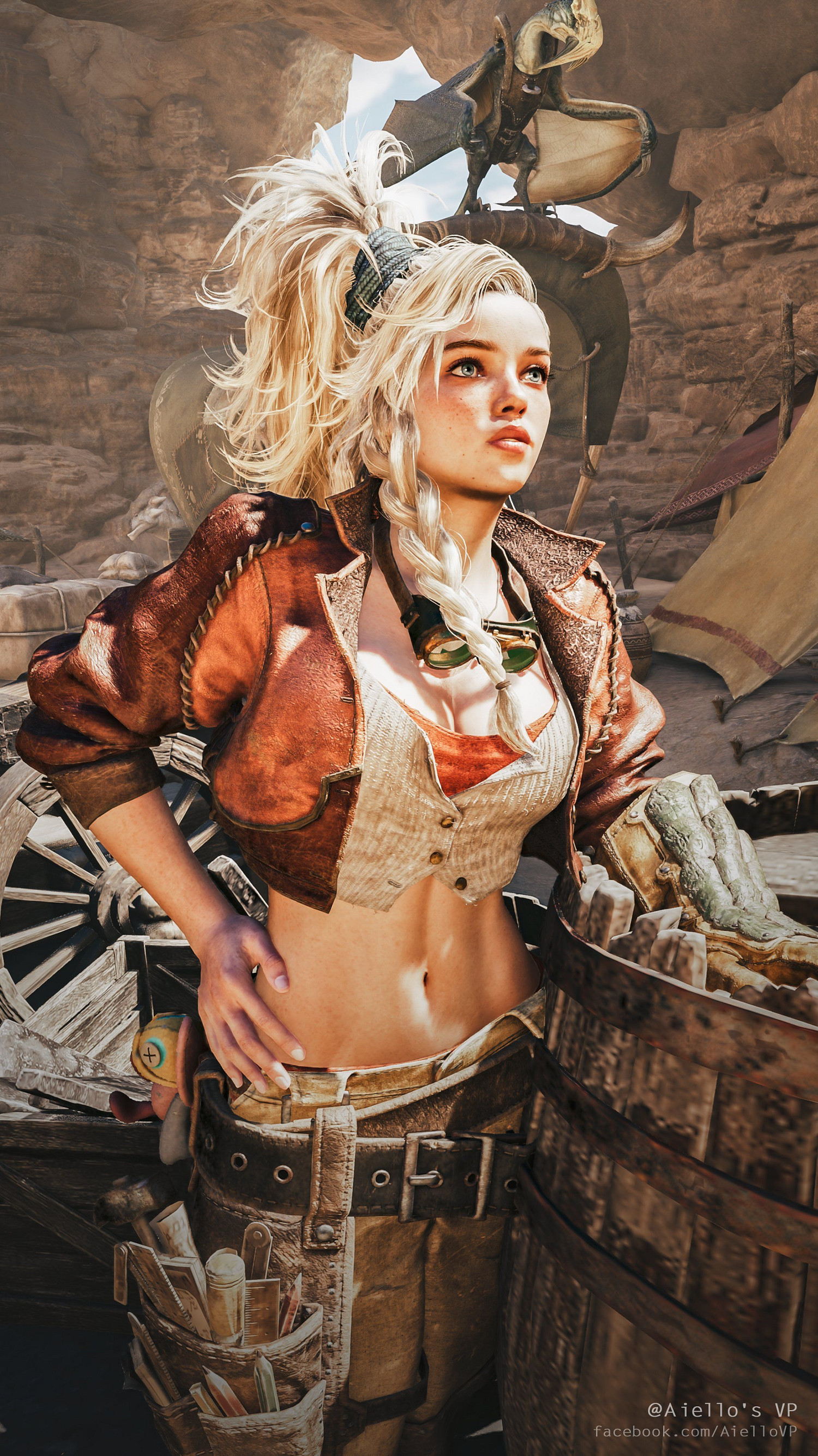 《魔物獵人:荒野》美圖欣賞:新老婆"傑瑪"太美了! 《魔物獵人:荒野》美圖欣賞:新老婆"傑瑪"太美了!