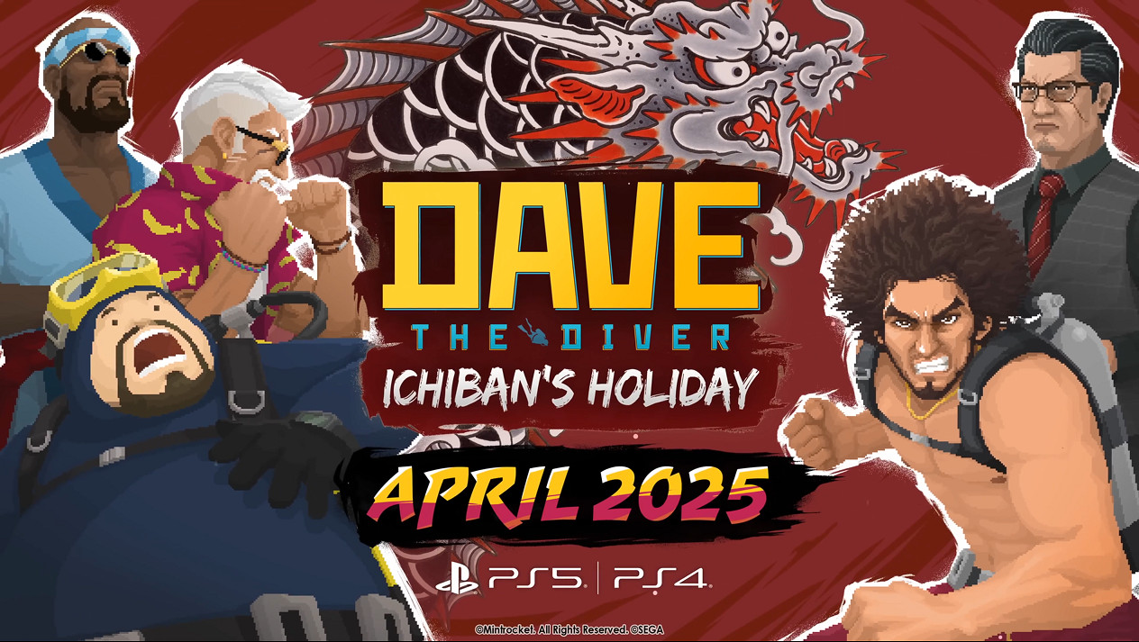 《潛水員戴夫》宣布連動《人中之龍》推新全新DLC！