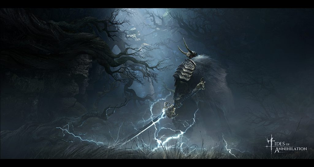 西幻動作遊戲《湮滅之潮》官方截圖 Steam頁面上線