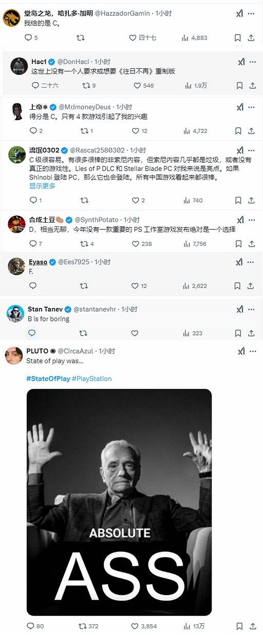 索尼PS新發布會被吐槽很無聊:第一方獨占表現拉胯! 索尼PS新發布會被吐槽很無聊:第一方獨占表現拉胯!