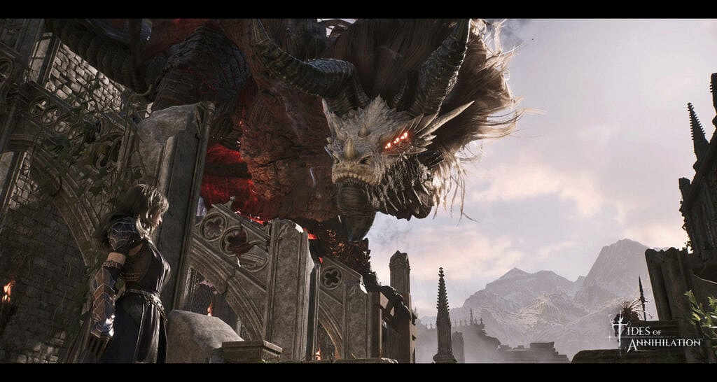 西幻動作遊戲《湮滅之潮》官方截圖 Steam頁面上線