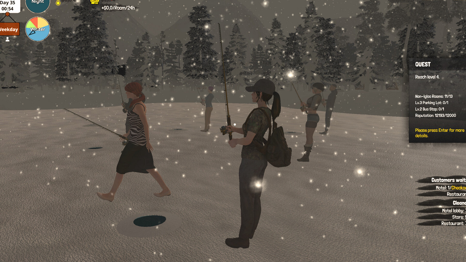 模擬經營新遊《北極汽車旅館模擬器》現已登陸Steam! 模擬經營新遊《北極汽車旅館模擬器》現已登陸Steam!