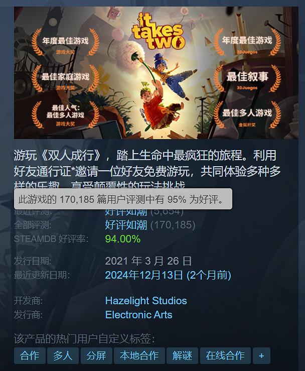 與愛人共度甜蜜時光！盤點10款適合情侶的雙人遊戲！