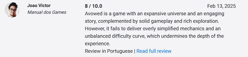 兩極分化？黑曜石《宣誓》OC站媒體均分82推薦度84%