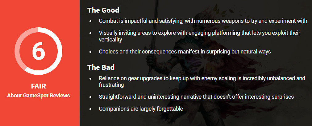 黑曜石《宣誓》GameSpot評測僅6分:未能兌現潛力 黑曜石《宣誓》GameSpot評測僅6分:未能兌現潛力