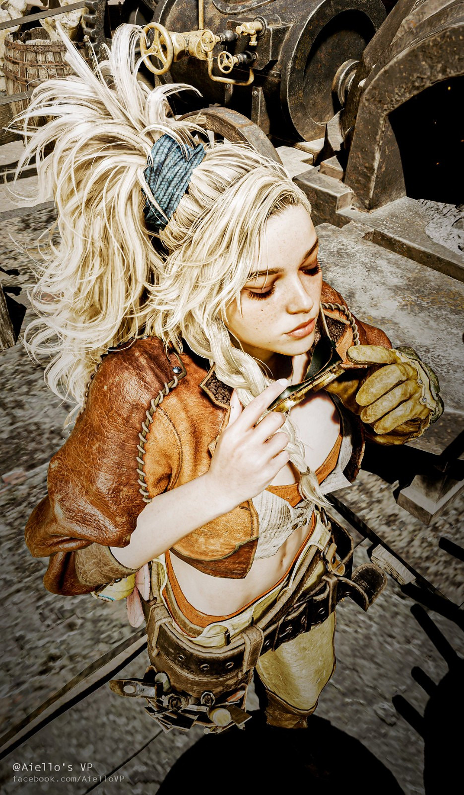 《魔物獵人:荒野》攝影美圖賞:鐵匠傑瑪性感誘人! 《魔物獵人:荒野》攝影美圖賞:鐵匠傑瑪性感誘人!