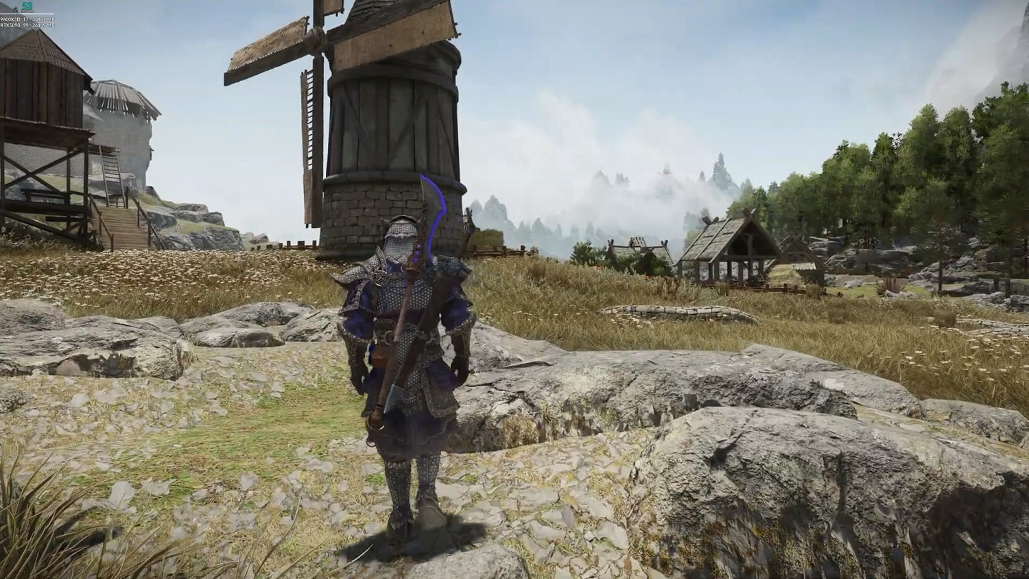 RTX5090《上古卷軸V:無界天際》3500+MOD極限畫質展示 RTX5090《上古卷軸V:無界天際》3500+MOD極限畫質展示