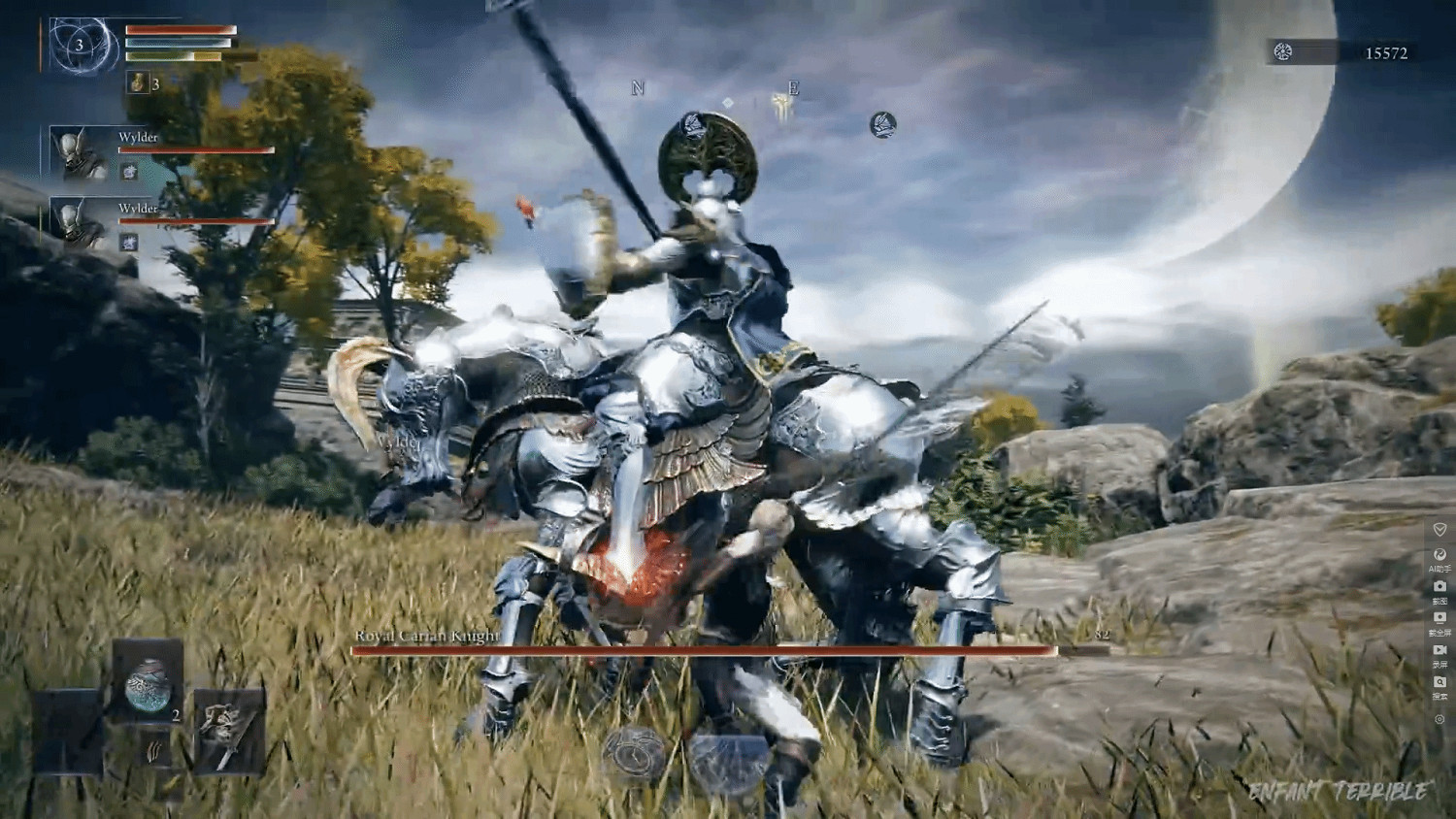 《艾爾登法環：黑夜君臨》測試版全Boss展示 戰鬥方式展示