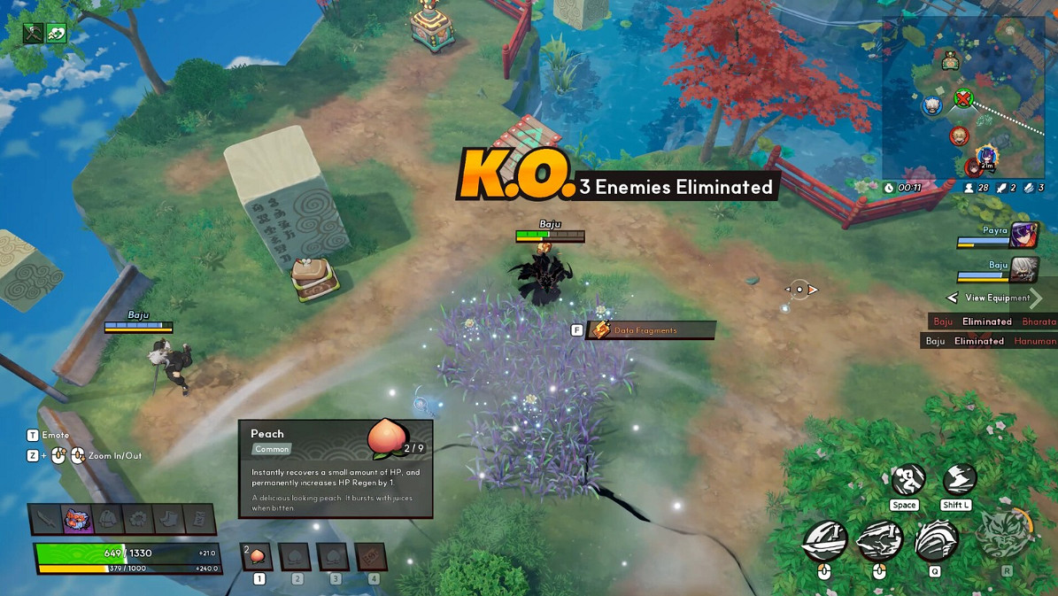 二次元大逃殺《ASURAJIANG》即將公測!33人同台競技 二次元大逃殺《ASURAJIANG》即將公測!33人同台競技