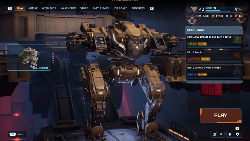 機甲射擊《戰爭機器人 前線》將轉免費 3月推出正式版