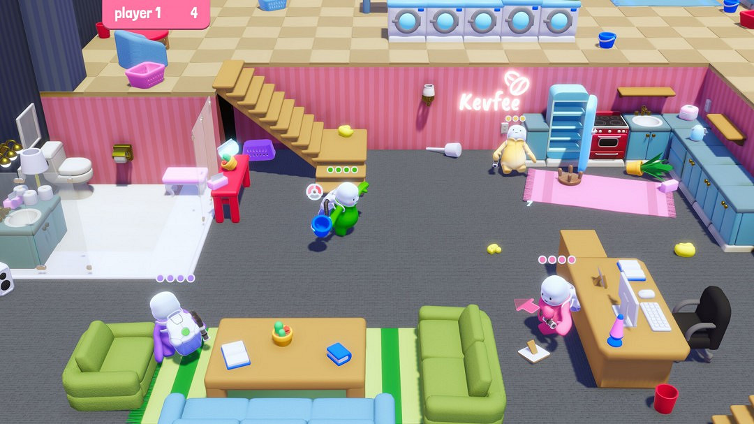 休閒多人社交聚會派對遊戲《吸塵英雄》現已推出試玩Demo 休閒多人社交聚會派對遊戲《吸塵英雄》現已推出試玩Demo