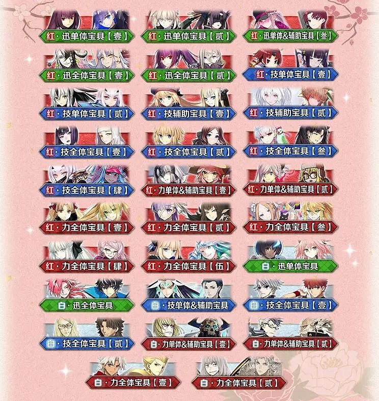 FGO中國伺服器2025新年福袋卡池一覽 FGO中國伺服器2025新年福袋卡池一覽