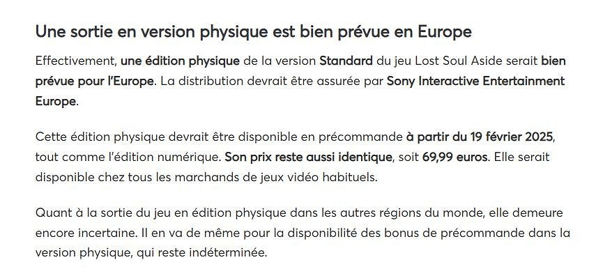 爆料:《失落之魂》將在歐洲推出實體版!其他地區待定 爆料:《失落之魂》將在歐洲推出實體版!其他地區待定