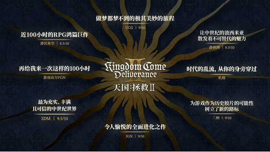 《天國降臨: 救贖2》全球銷量突破200萬套! 《天國降臨: 救贖2》全球銷量突破200萬套!