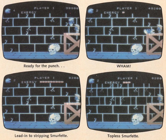 這也能色？早期遊戲“紳士”裸體彩蛋竟來自藍精靈！