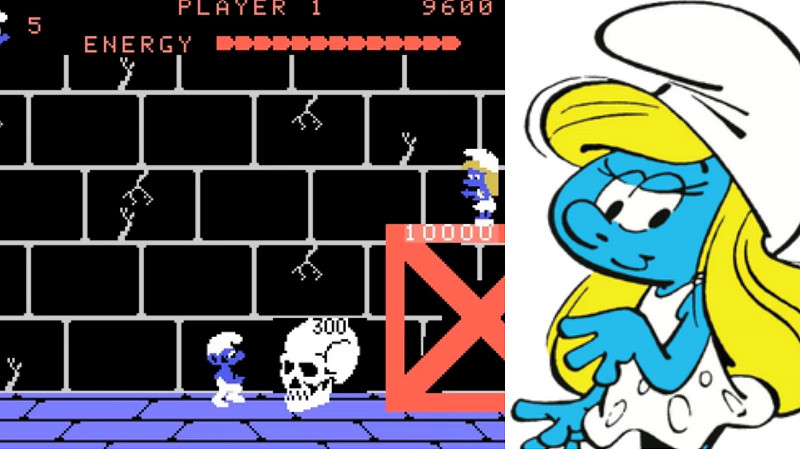 這也能色？早期遊戲“紳士”裸體彩蛋竟來自藍精靈！