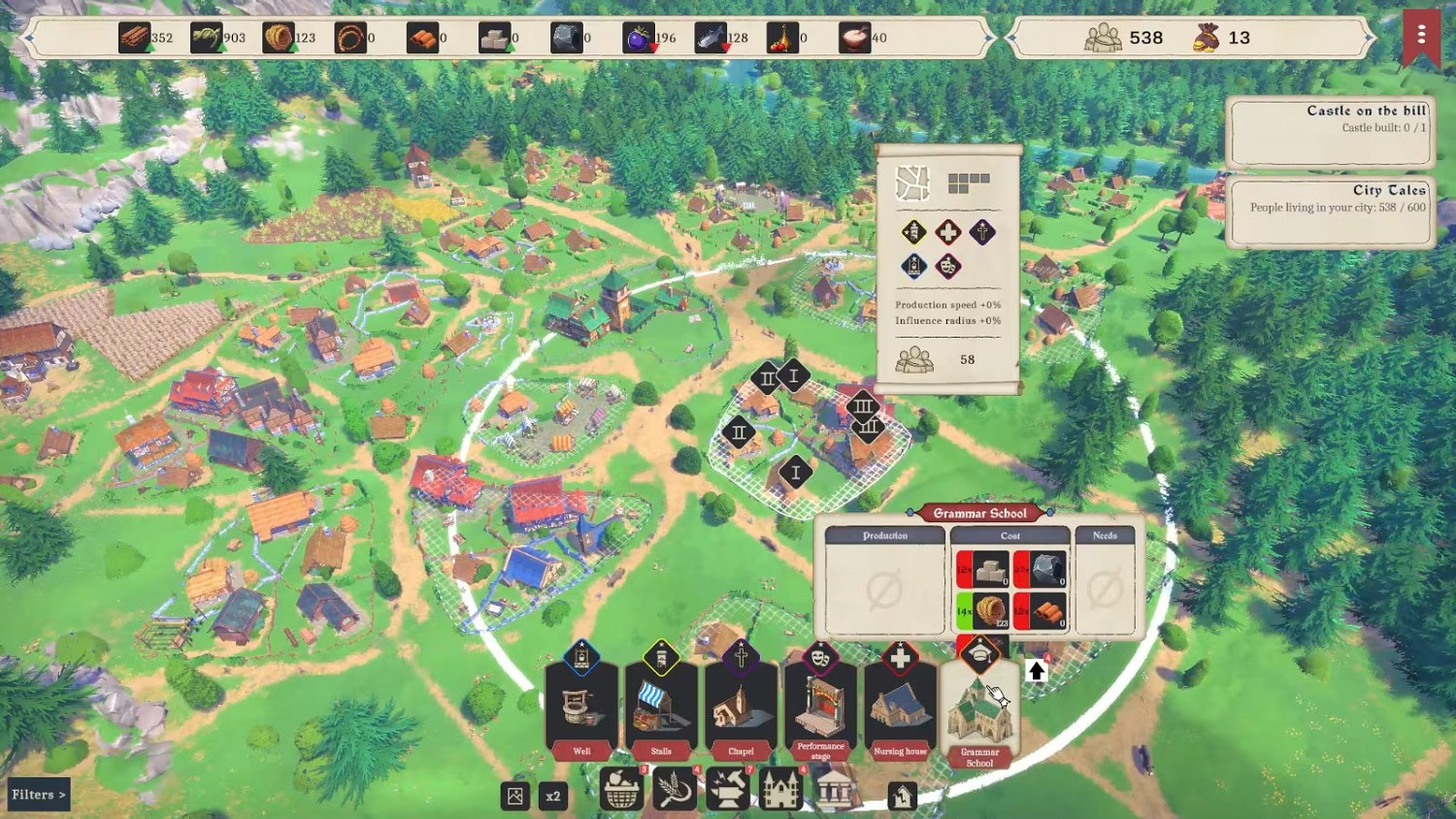 中世紀城市模擬《築城記》Demo上線 簡潔版的莊園領主 中世紀城市模擬《築城記》Demo上線 簡潔版的莊園領主