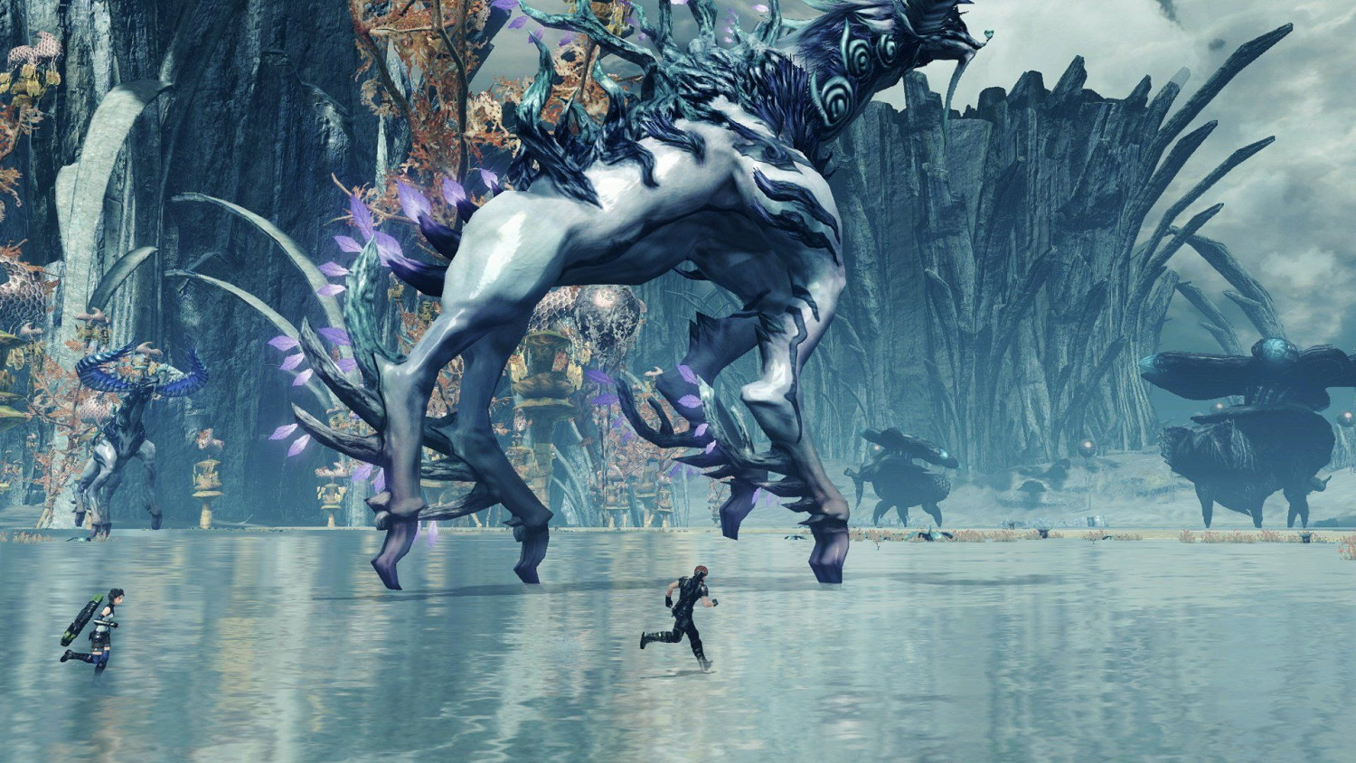 《異度神劍X:終極版》新截圖:畫風精致 場景震撼! 《異度神劍X:終極版》新截圖:畫風精致 場景震撼!