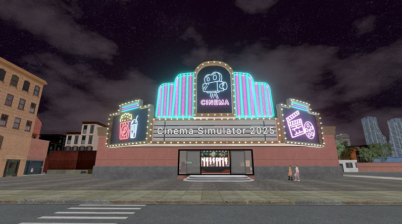 誰吸煙就抽他!模擬經營《電影院模擬器2025》登Steam 誰吸煙就抽他!模擬經營《電影院模擬器2025》登Steam