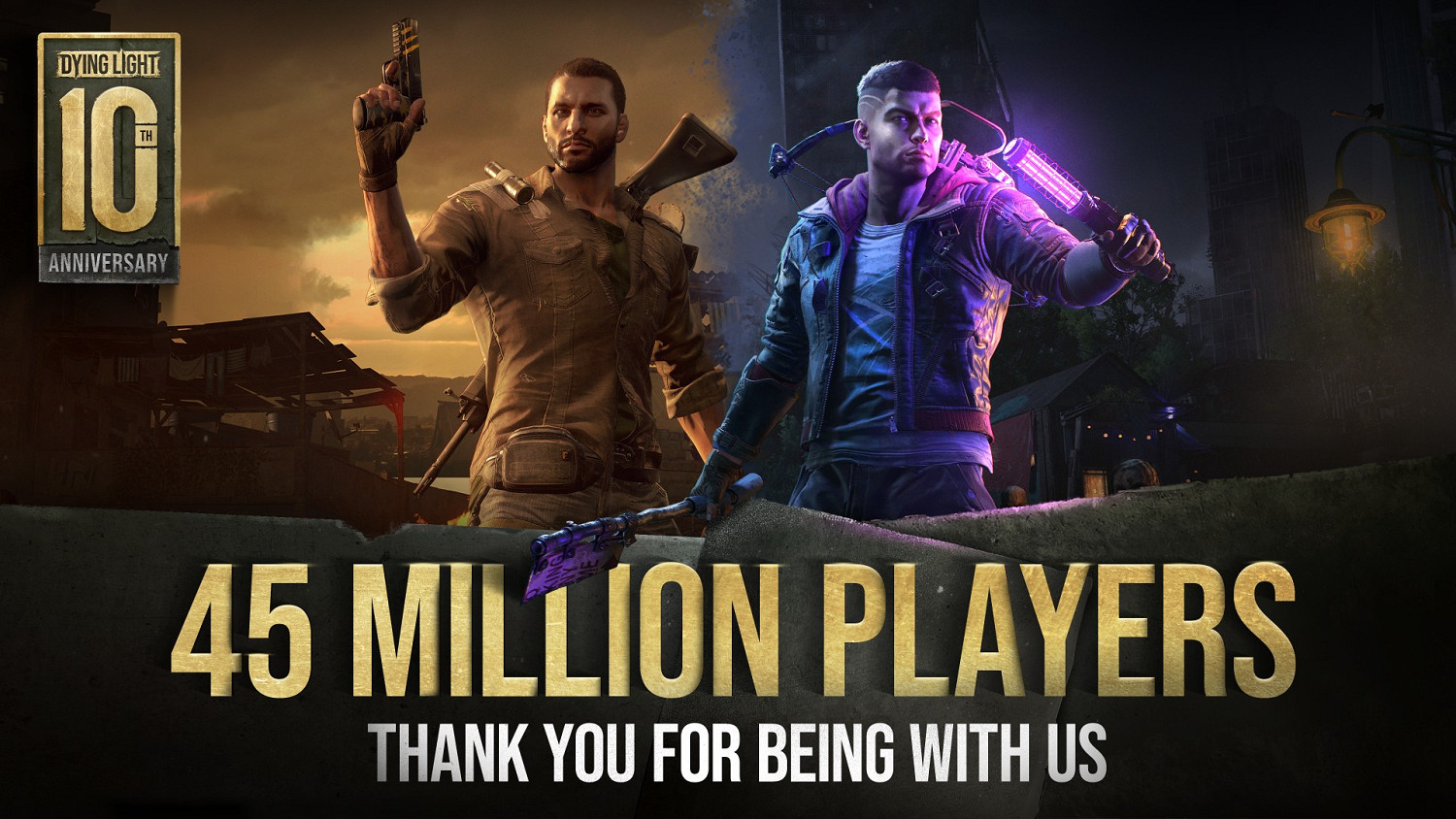 《垂死之光》系列玩家數突破4500萬!官方發文致謝 《垂死之光》系列玩家數突破4500萬!官方發文致謝