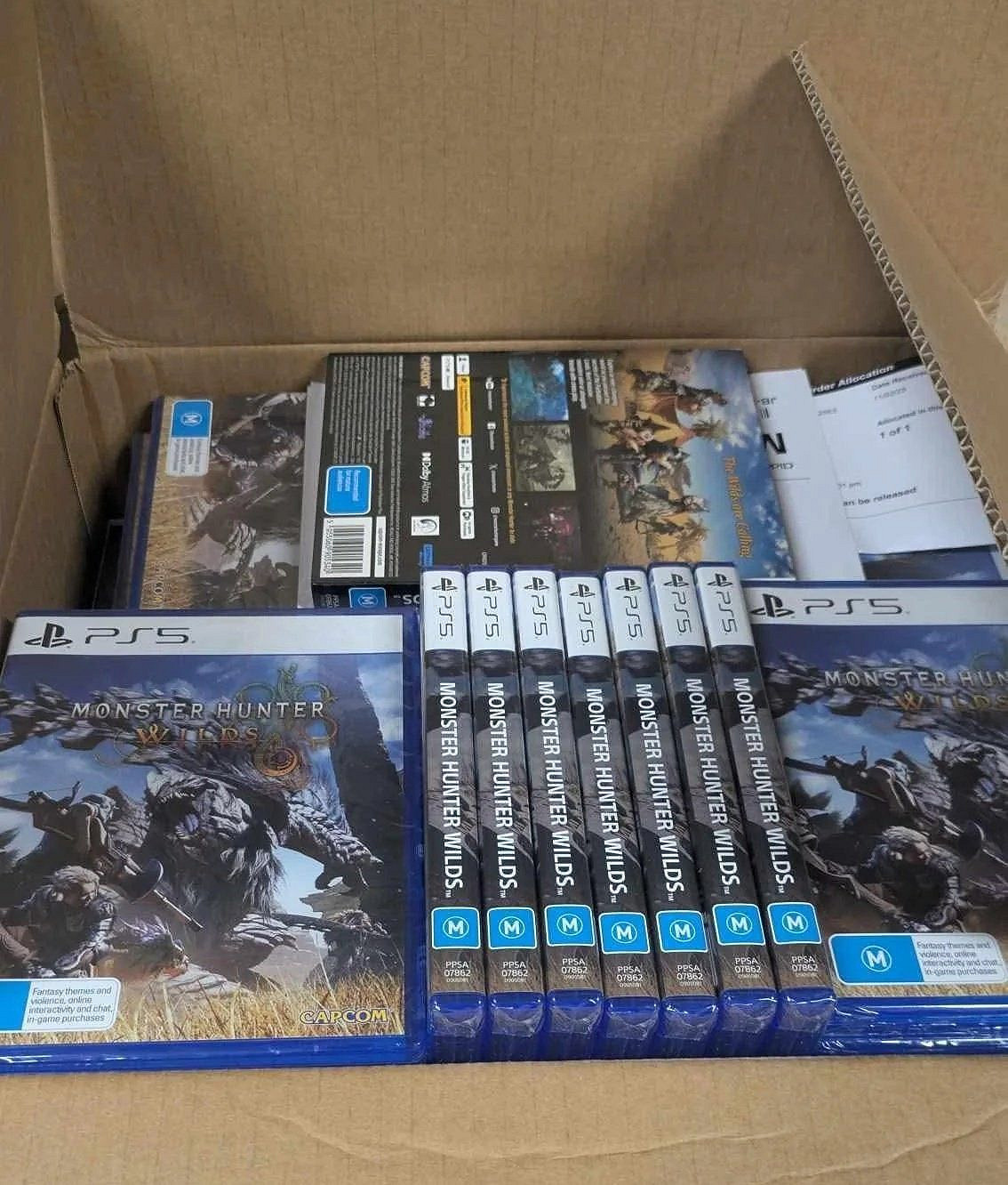 《魔物獵人:荒野》疑似偷跑!澳洲版PS5實體遊戲曝光 《魔物獵人:荒野》疑似偷跑!澳洲版PS5實體遊戲曝光