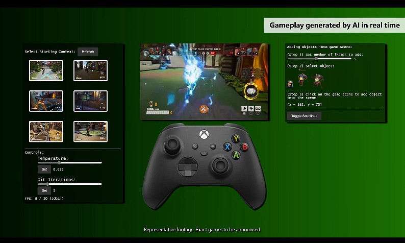 為遊戲開發而生!微軟Xbox發表Muse自動做遊戲AI模型 為遊戲開發而生!微軟Xbox發表Muse自動做遊戲AI模型
